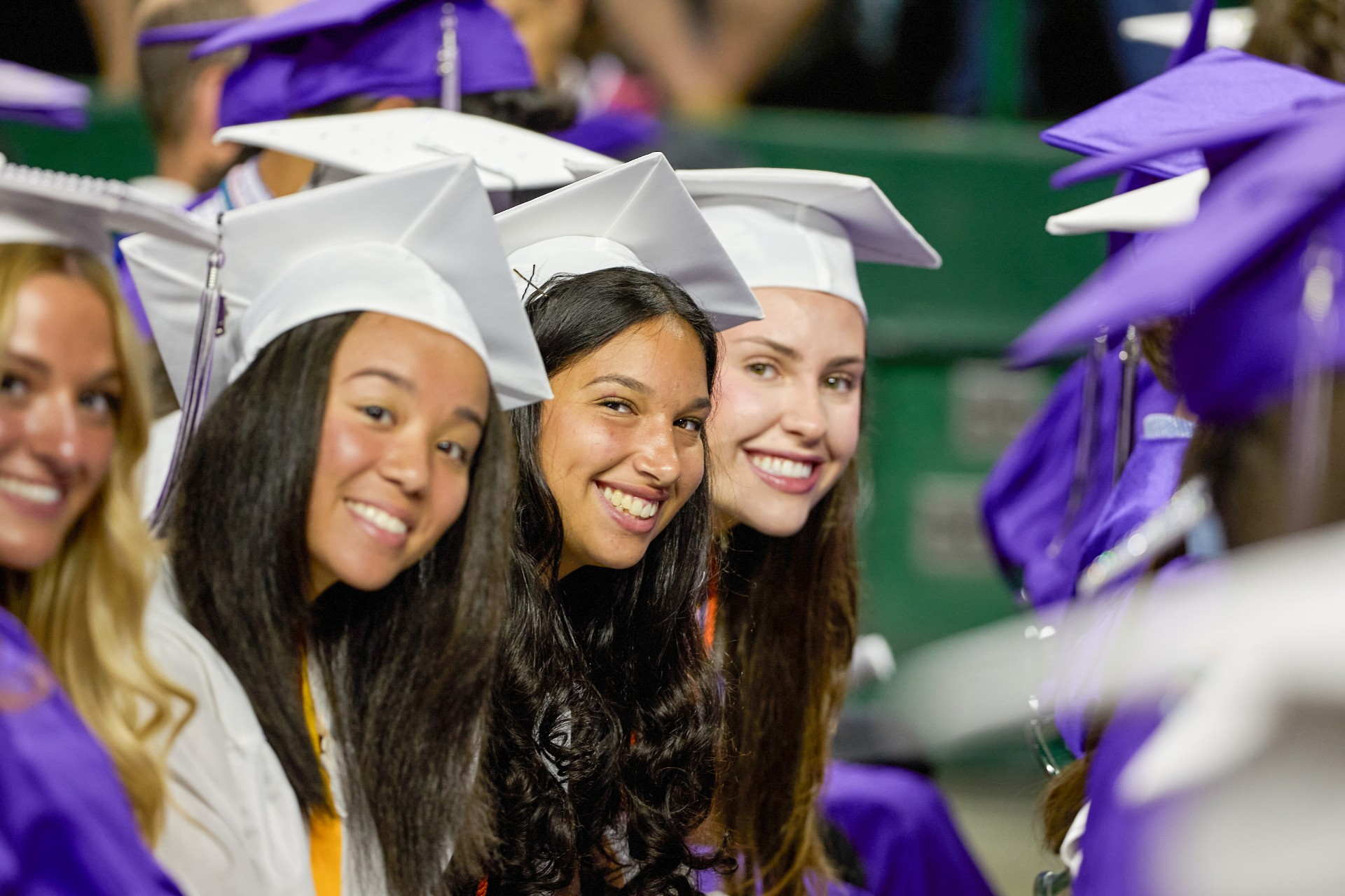 Battlefield HS students at graduation