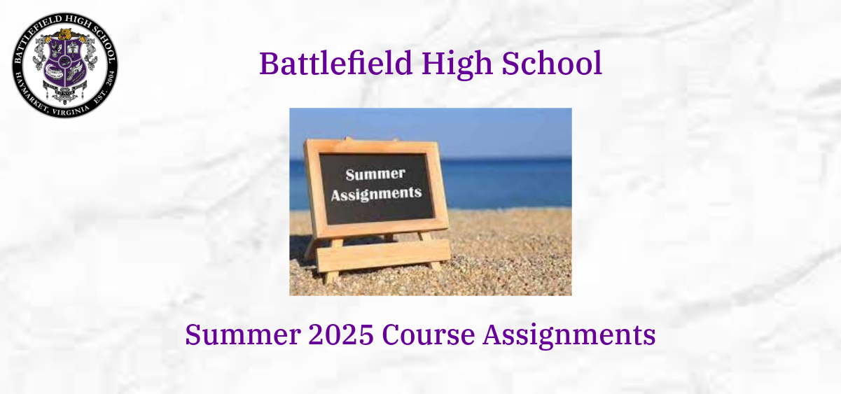 Summer Course Assignments
